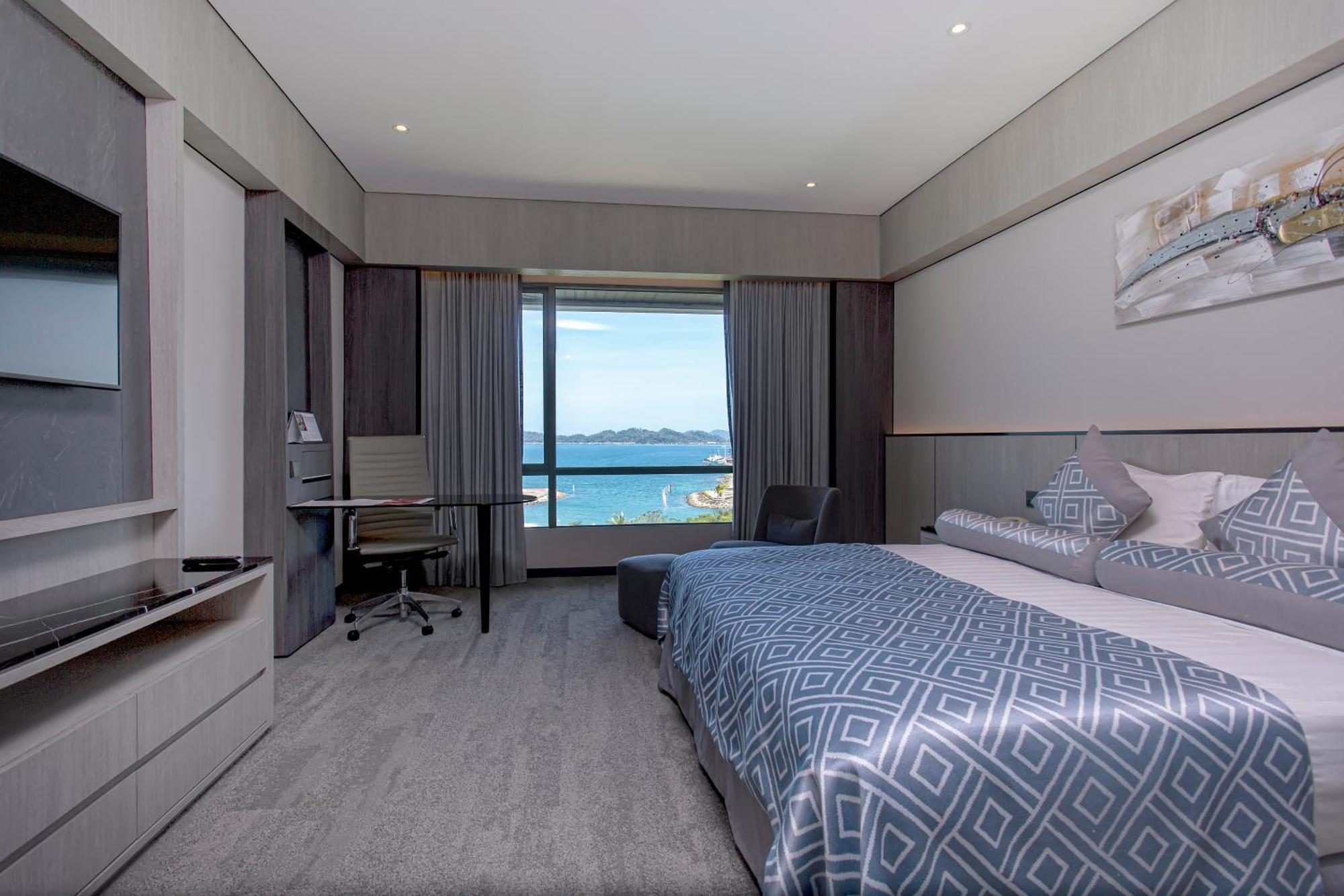 Hotel The Pacific Sutera Kota Kinabalu Esterno foto Deluxe Ocean View